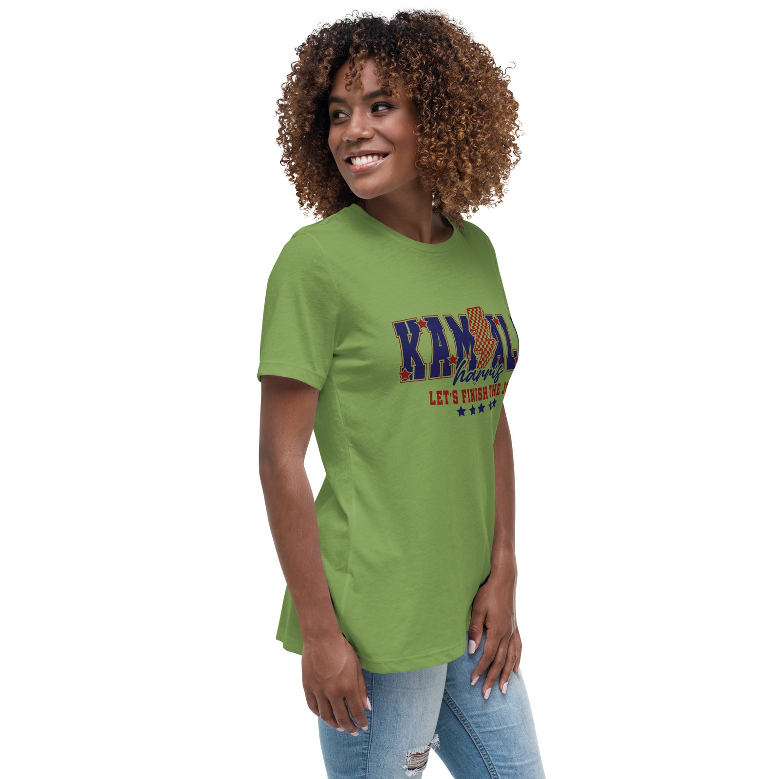 Kamala - Let's Finish the Job Women's Relaxed T-Shirt