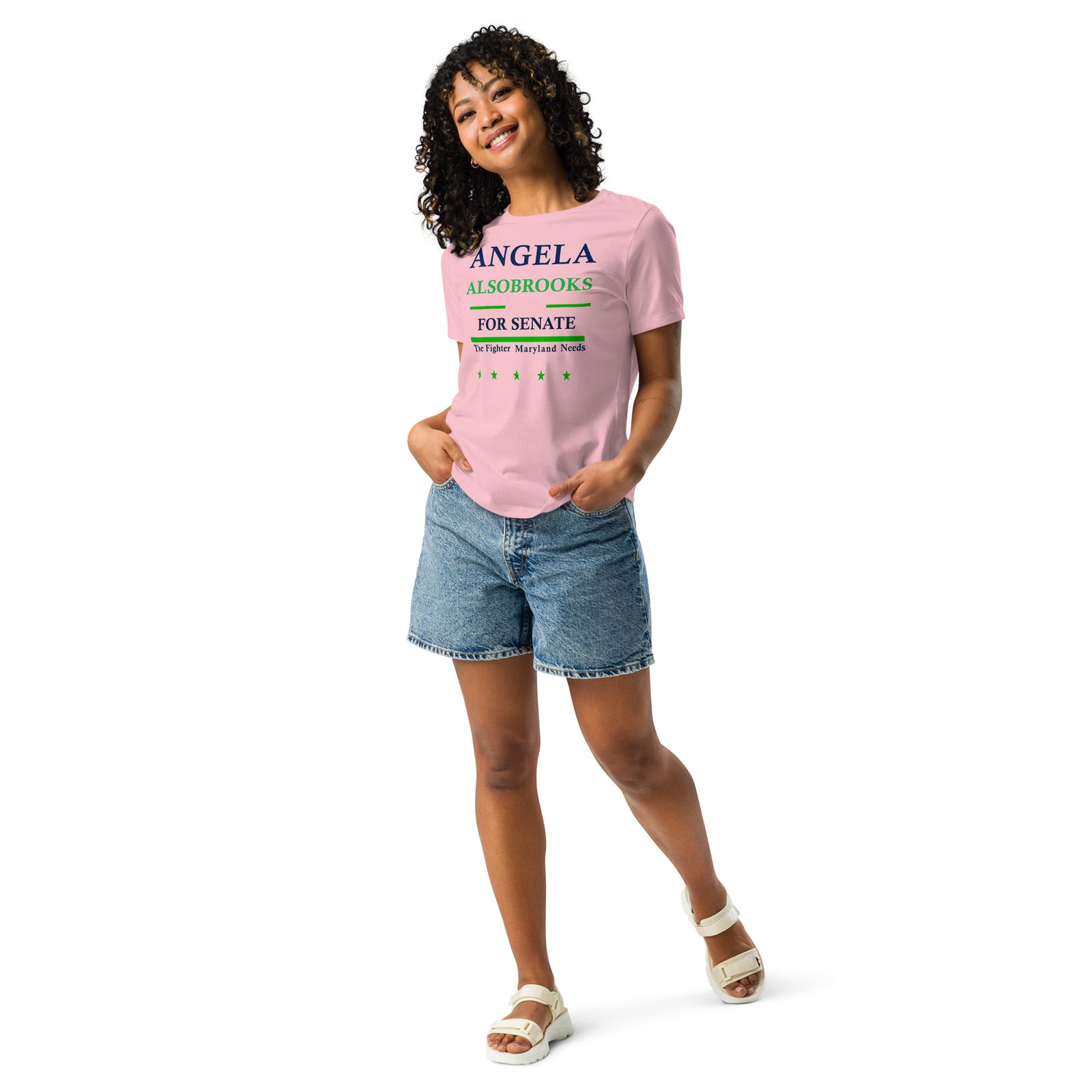 Vote Angela Alsobrook for Senate Women's Relaxed T-Shirt