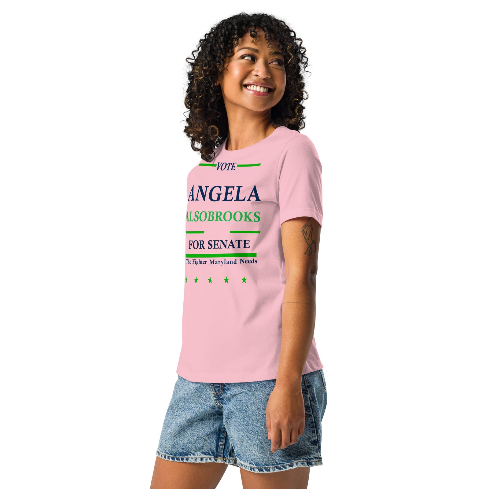 Vote Angela Alsobrook for Senate Women's Relaxed T-Shirt