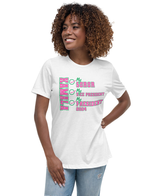 Load image into Gallery viewer, Kamala - Soro - Vice Presisent - President 2024 Women&#39;s Relaxed T-Shirt
