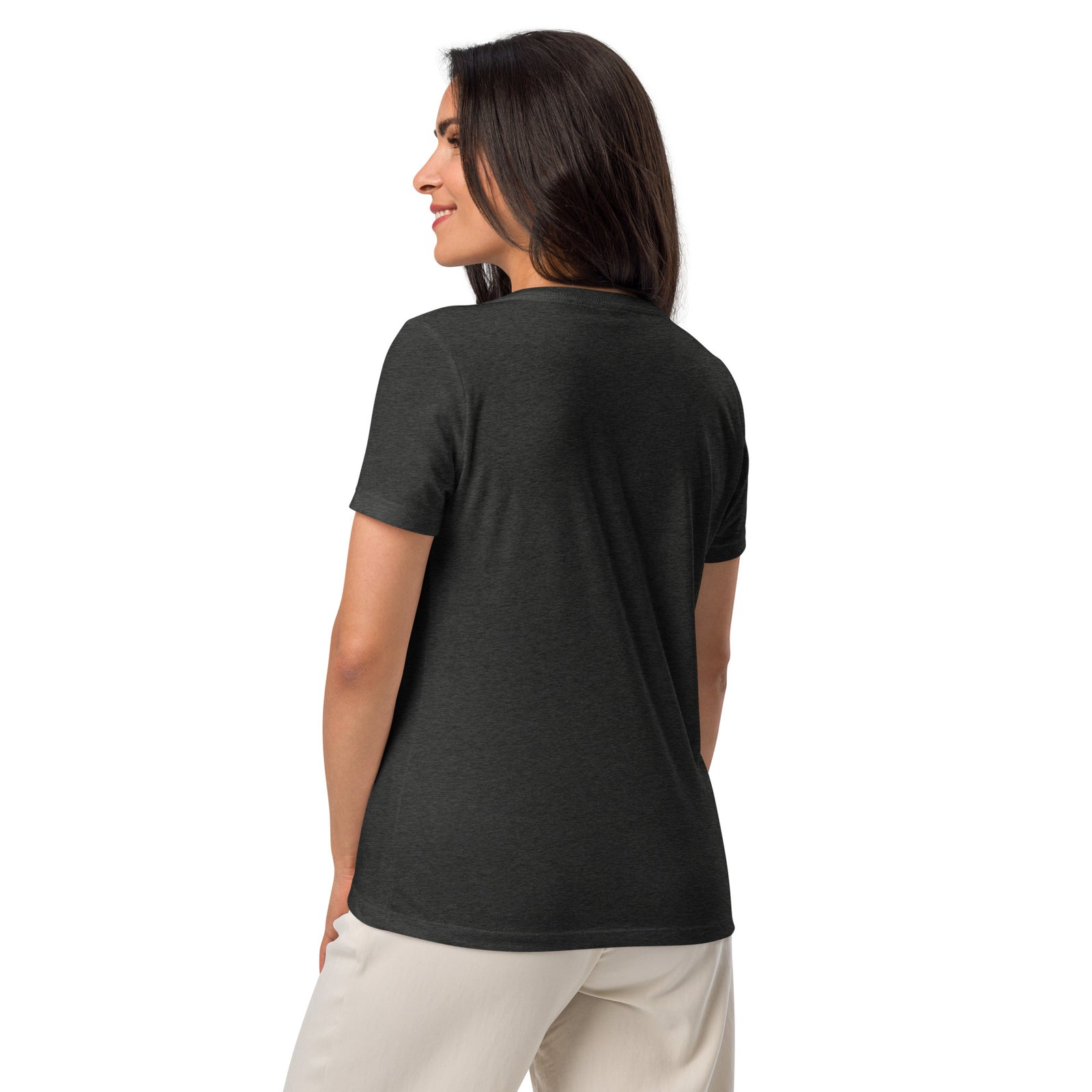 Kamala Blocks Women’s relaxed v-neck t-shirt