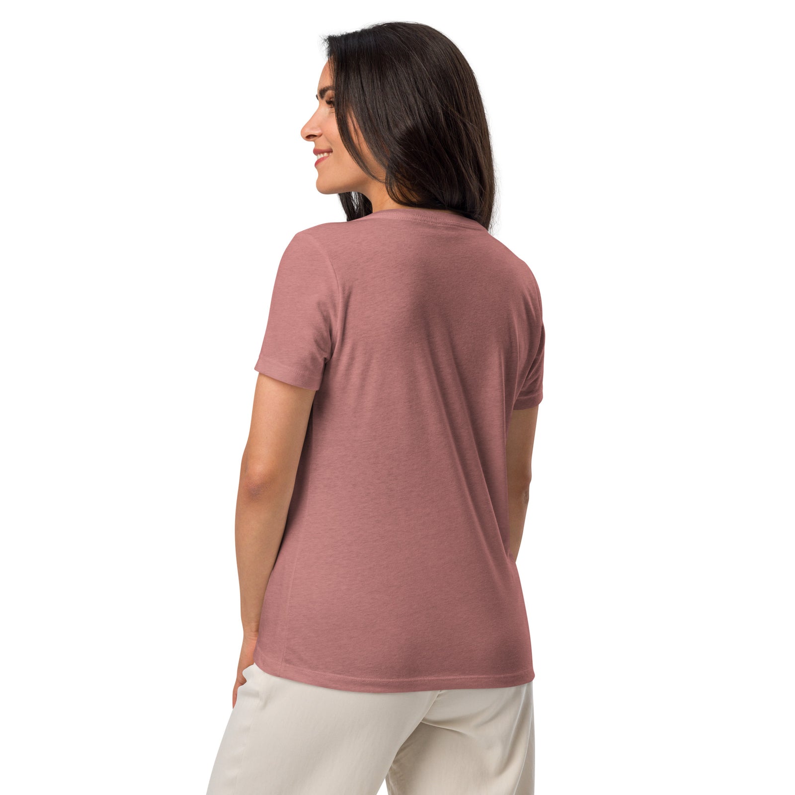 Kamala Blocks Women’s relaxed v-neck t-shirt