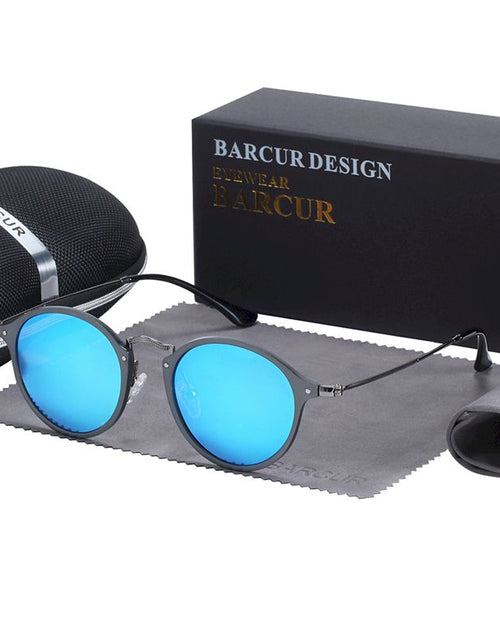 Load image into Gallery viewer, BARCUR Luxury Retro Aluminum Magnesium Vintage Women Sunglasses
