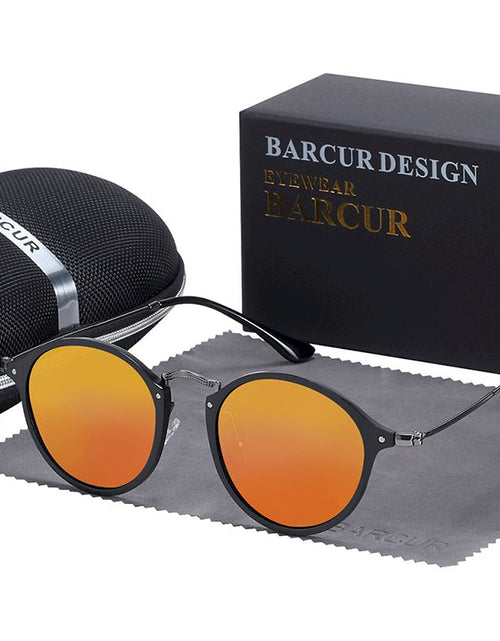 Load image into Gallery viewer, BARCUR Luxury Retro Aluminum Magnesium Vintage Women Sunglasses
