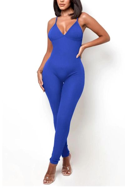 Dare to be Bold: Rock this Sexy Stretchy One Shoulder Drawstring Jumpsuit!