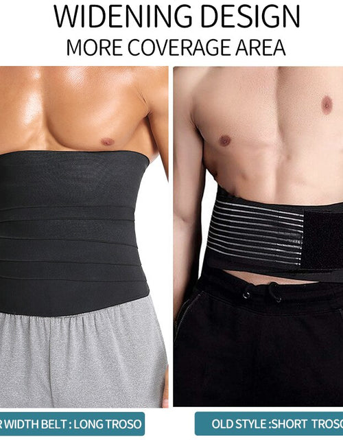 Load image into Gallery viewer, Male Abdomen Reducer Snatch Me Up Bandage Wrap Slimming Belt
