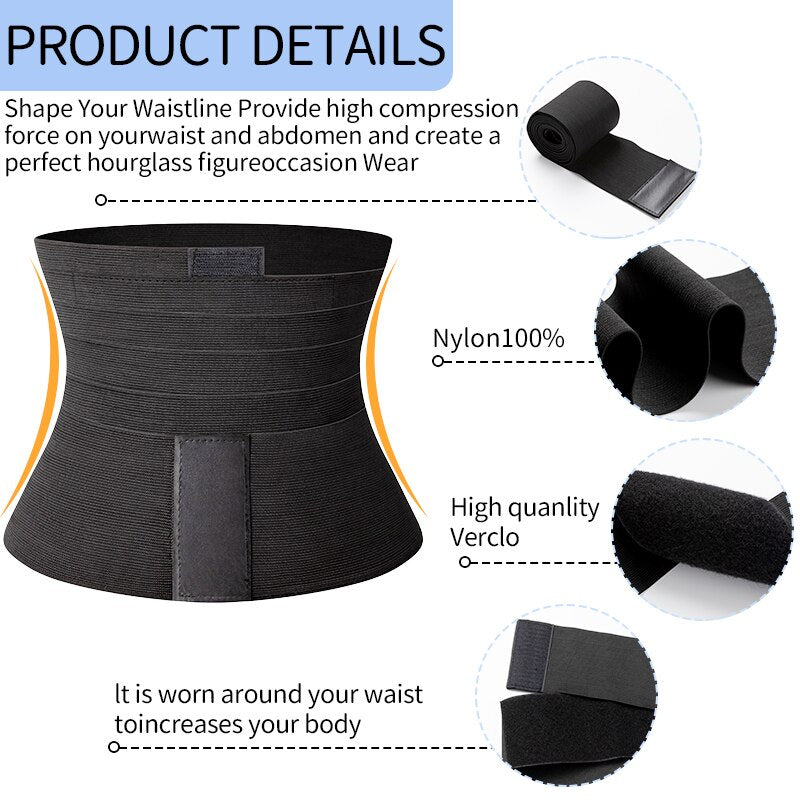 Male Abdomen Reducer Snatch Me Up Bandage Wrap Slimming Belt