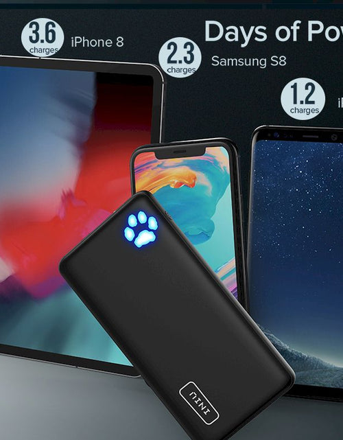 Load image into Gallery viewer, Power Bank 10000mAh Dual USB Portable Charger
