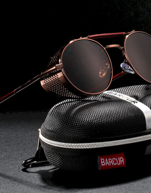 Load image into Gallery viewer, BARCUR Retro Sunglasses Women Vintage Styles
