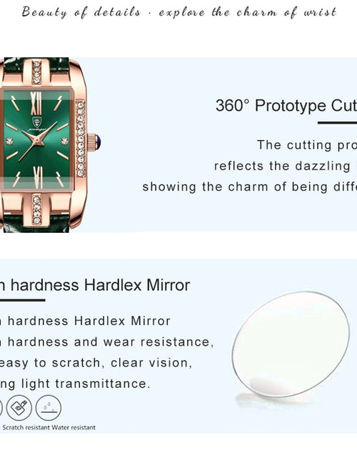 Load image into Gallery viewer, Green Luxury Elegant Fashion Quartz Watch
