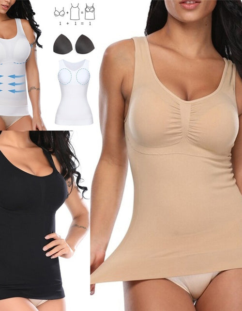 Load image into Gallery viewer, Cami Tank Top Body Shaper Vest Corset Shapewear
