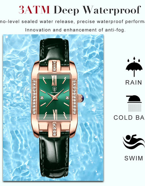 Load image into Gallery viewer, Green Luxury Elegant Fashion Quartz Watch
