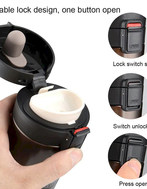 Load image into Gallery viewer, Portable Spill Proof Travel Mug Vacuum Flask
