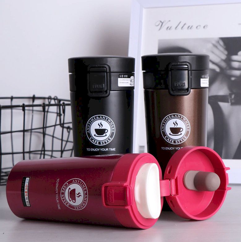 Portable Spill Proof Travel Mug Vacuum Flask