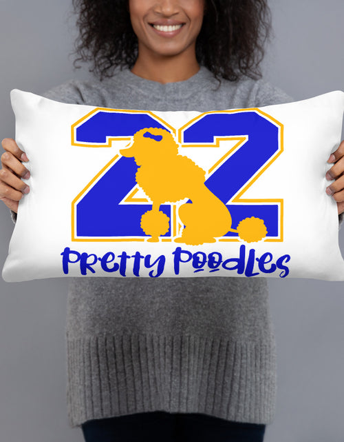 Load image into Gallery viewer, Sigma Pretty Poodles Basic Pillow
