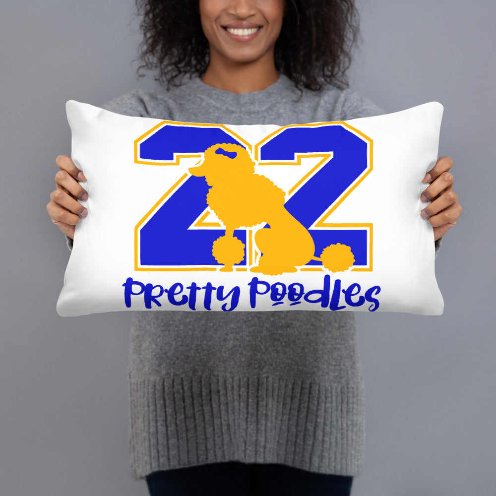 Sigma Pretty Poodles Basic Pillow