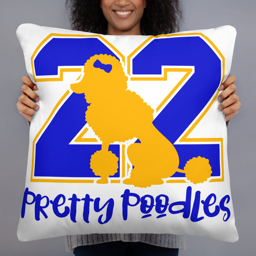 Sigma Pretty Poodles Basic Pillow