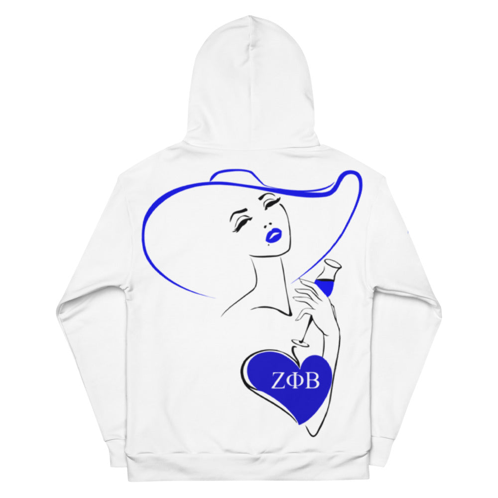 Zeta All-Over Unisex Hoodie