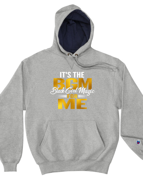 Load image into Gallery viewer, It&#39;s Black Girl Magic Time Champion Hoodie
