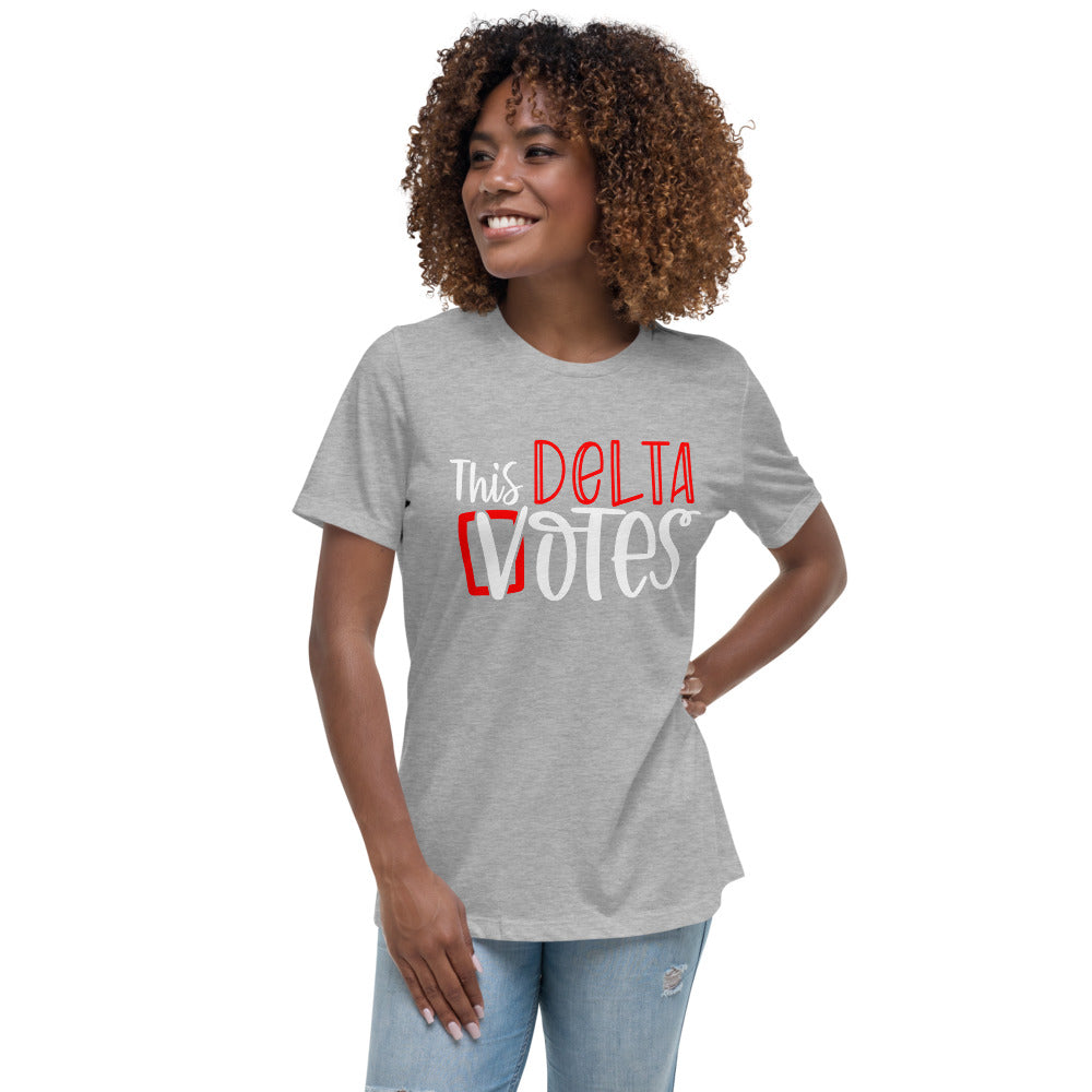 This Delta Votes Women's Relaxed T-Shirt