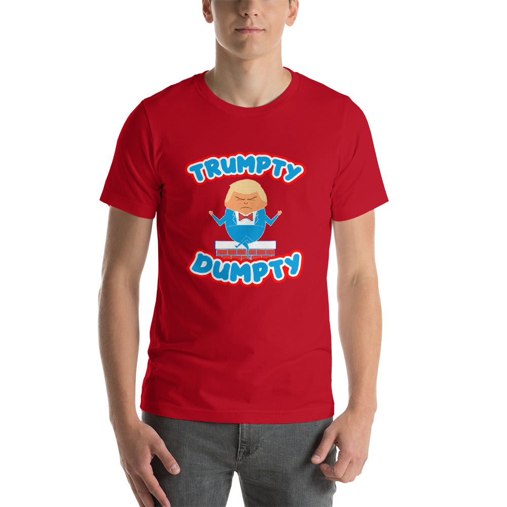 Red Trumpty Dumpty Short-Sleeve Unisex T-Shirt