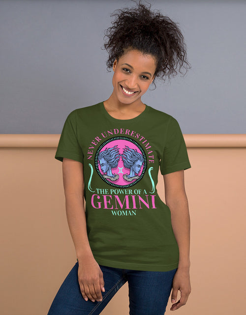 Load image into Gallery viewer, Zodiac Gemini Short-Sleeve Unisex T-Shirt
