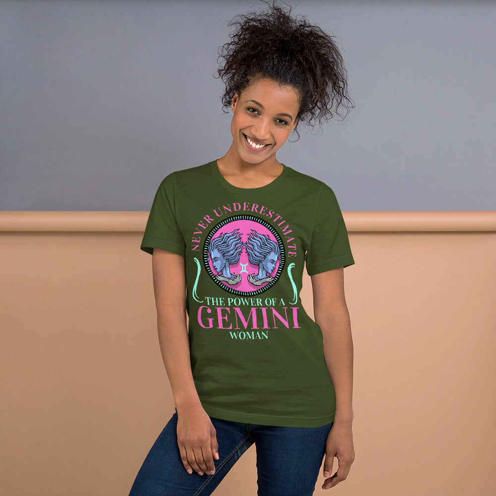 Zodiac Gemini Short-Sleeve Unisex T-Shirt