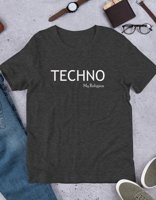 Load image into Gallery viewer, TECHNO Short-Sleeve Unisex T-Shirt
