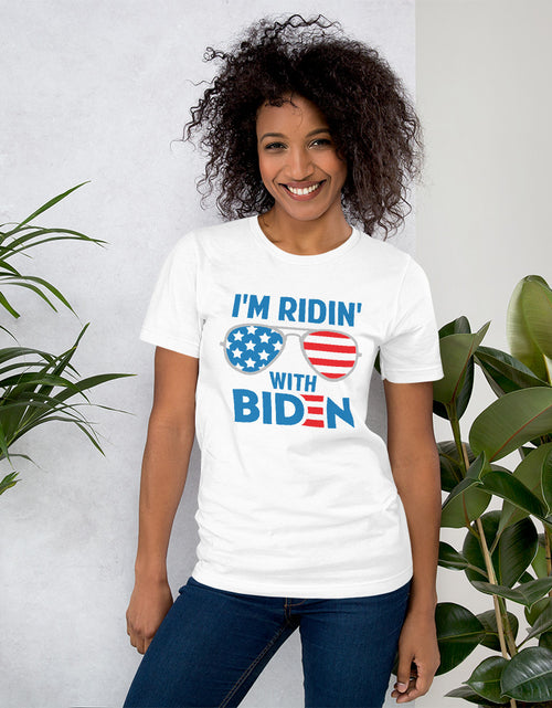 Load image into Gallery viewer, I&#39;m Ridin With Biden 2020 Short-Sleeve Unisex T-Shirt
