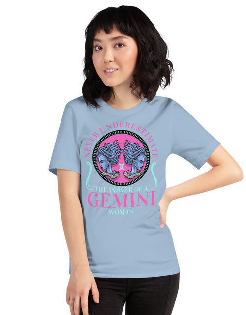 Load image into Gallery viewer, Zodiac Sign Gemini Short-Sleeve Unisex T-Shirt
