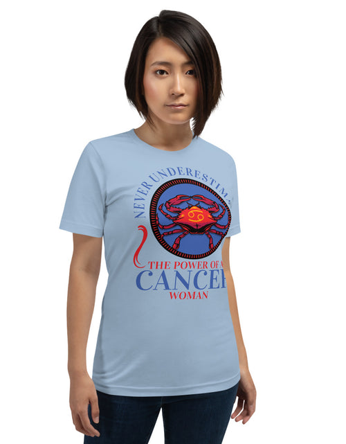 Load image into Gallery viewer, Zodiac Sign Cancer Short-Sleeve Unisex T-Shirt
