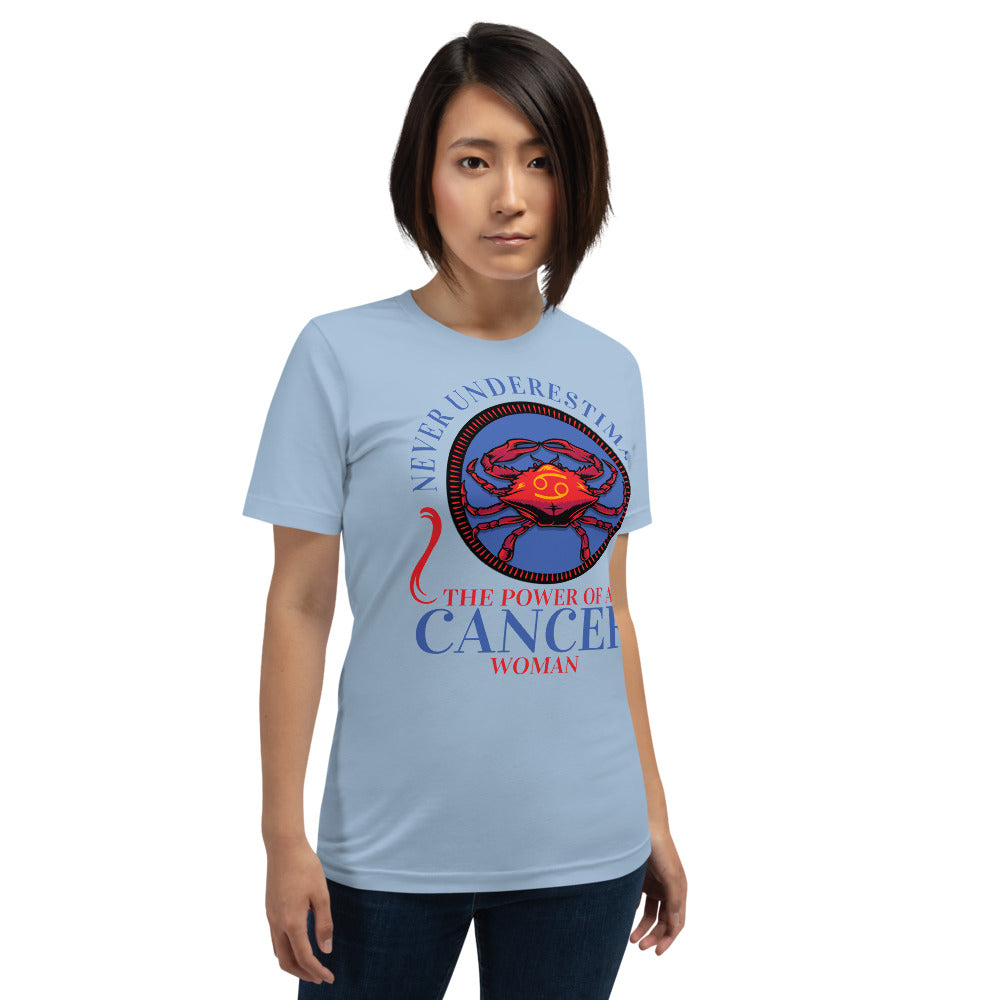 Zodiac Sign Cancer Short-Sleeve Unisex T-Shirt