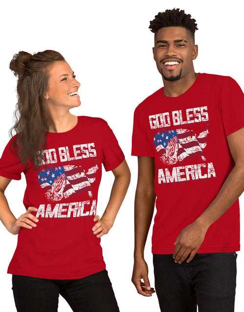 Load image into Gallery viewer, God Bless America Short-Sleeve Unisex T-Shirt
