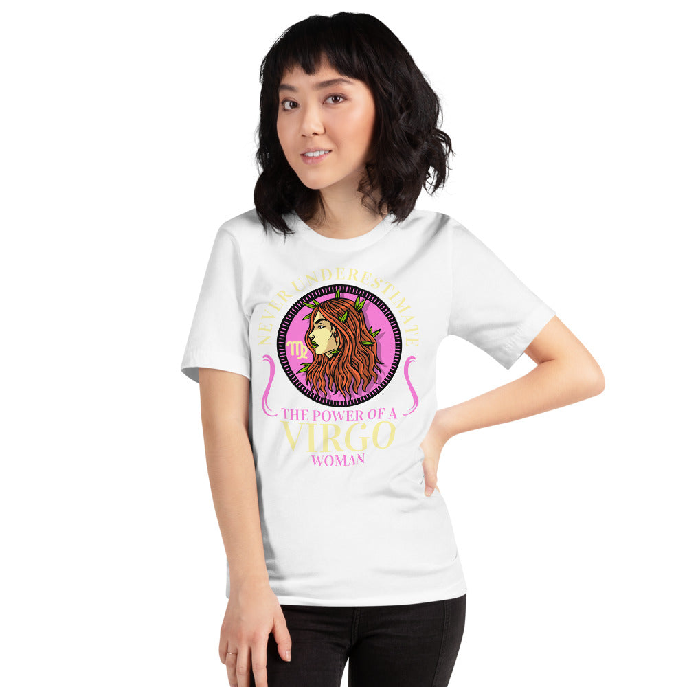 Zodiac Sign Virgo Short-Sleeve Unisex T-Shirt