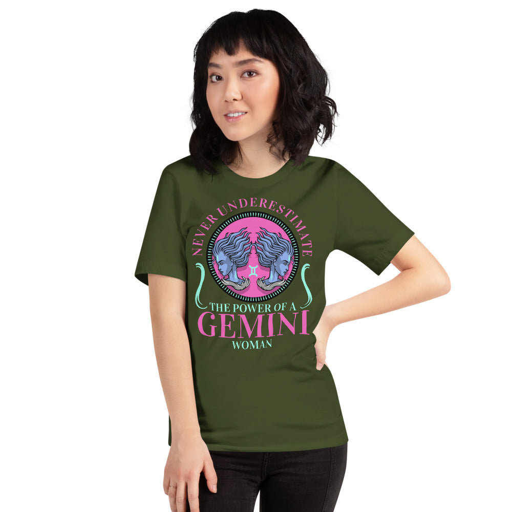 Zodiac Sign Gemini Short-Sleeve Unisex T-Shirt