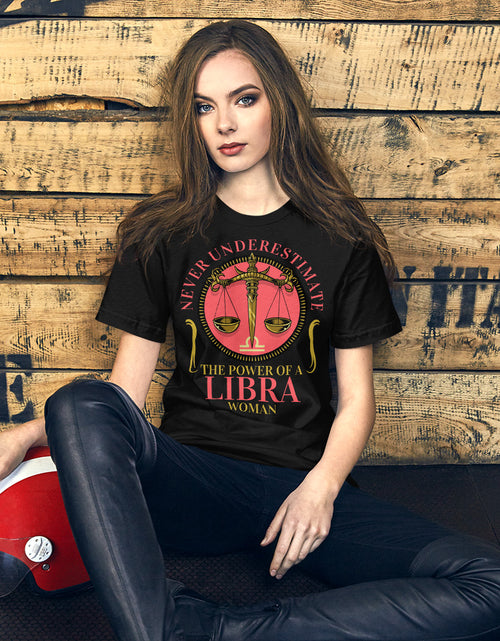 Load image into Gallery viewer, Zodiac Sign Libra Short-Sleeve Unisex T-Shirt
