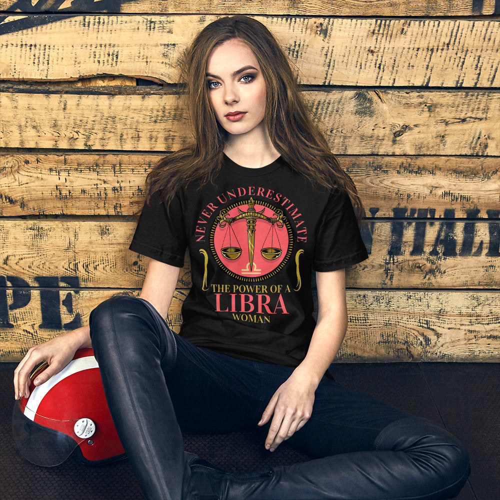 Zodiac Sign Libra Short-Sleeve Unisex T-Shirt