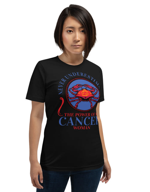 Load image into Gallery viewer, Zodiac Sign Cancer Short-Sleeve Unisex T-Shirt
