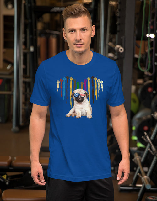 Load image into Gallery viewer, Pro Human Rights - Pro American Doggy Short-Sleeve  T-Shirt
