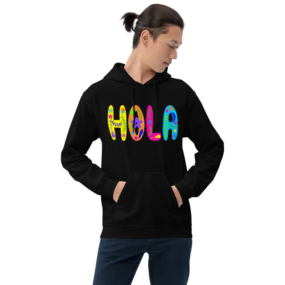 Hola Colorful Unisex Hoodie