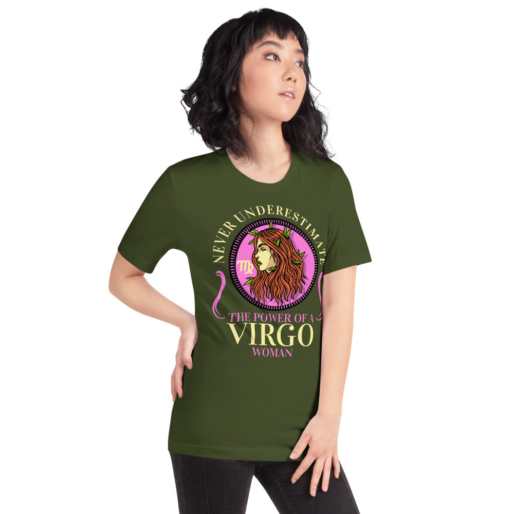 Zodiac Sign Virgo Short-Sleeve Unisex T-Shirt