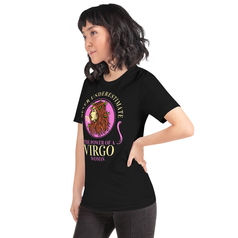 Zodiac Sign Virgo Short-Sleeve Unisex T-Shirt