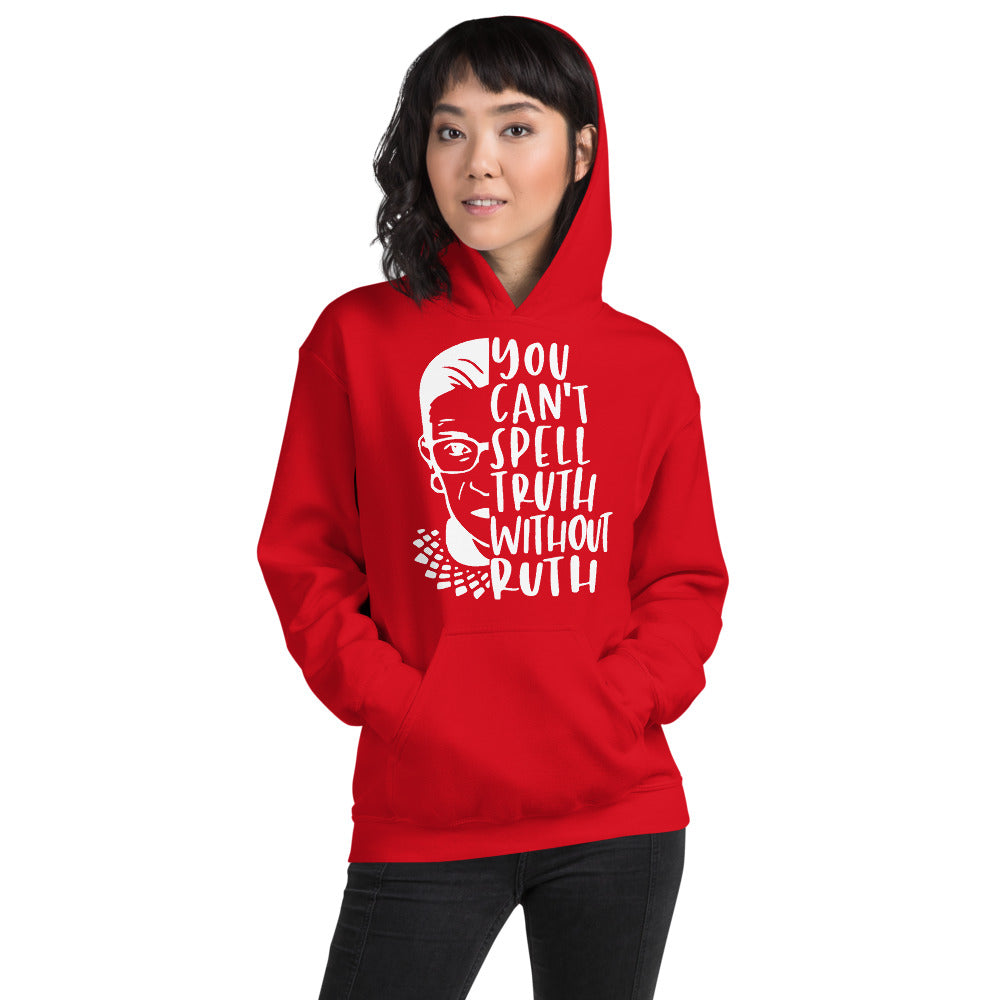 You Can't Spell Truth Without Ruth Red Unisex Hoodie