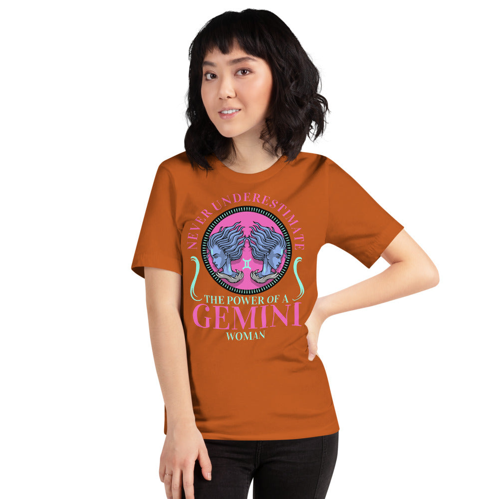 Zodiac Sign Gemini Short-Sleeve Unisex T-Shirt