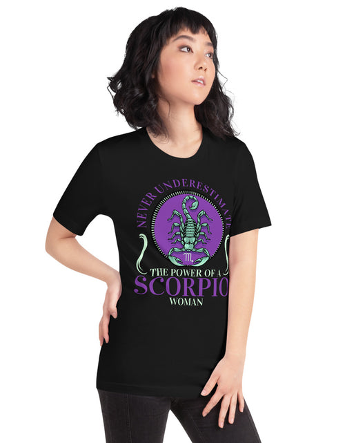 Load image into Gallery viewer, Zodiac Sign Scorpio Short-Sleeve Unisex T-Shirt
