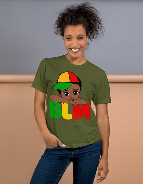 Load image into Gallery viewer, Little Boy Cutie Black Lives Matter T-Shirt
