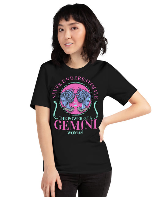 Load image into Gallery viewer, Zodiac Sign Gemini Short-Sleeve Unisex T-Shirt
