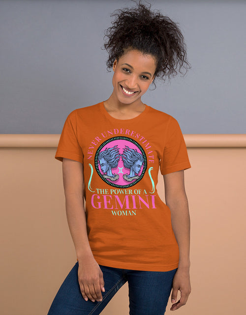 Load image into Gallery viewer, Zodiac Gemini Short-Sleeve Unisex T-Shirt
