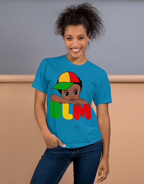 Load image into Gallery viewer, Little Boy Cutie Black Lives Matter T-Shirt
