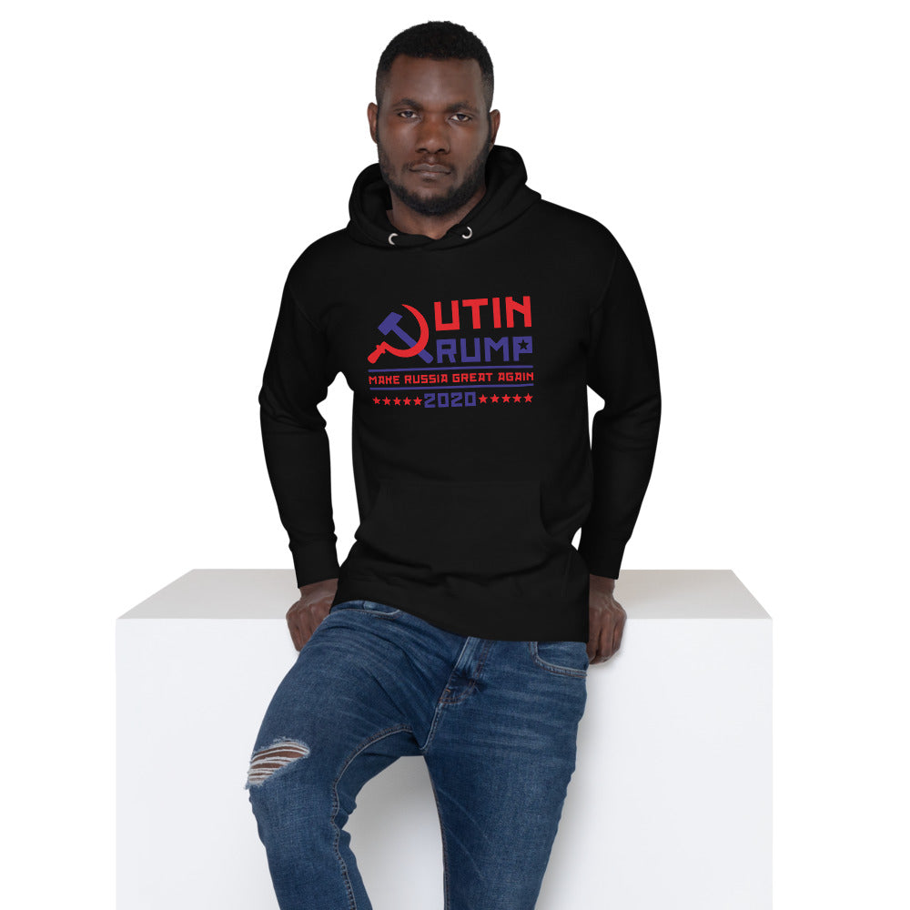 Putin Trump 2020 Make Russia Great Again Unisex Hoodie